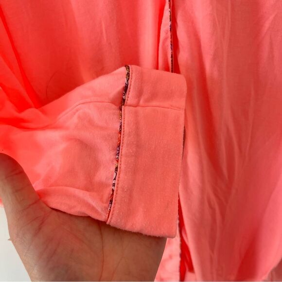 Victoria's Secret Pink Long Sleeve Buttoned Down NightGown‎ Pajamas Dress - Picture 3 of 7